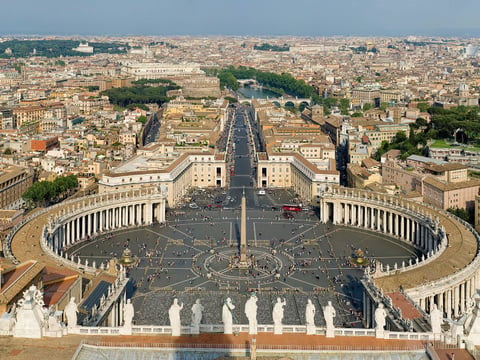 St Peter's Square, Vatican City 
